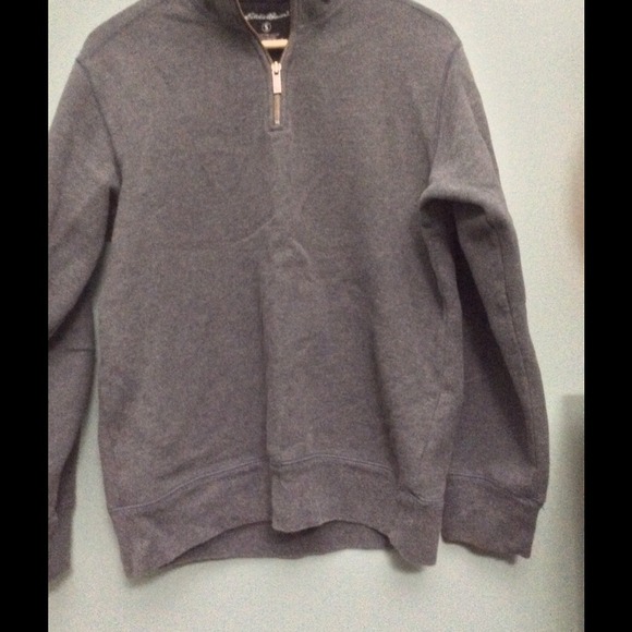 mens eddie bauer sweatshirt, half zip