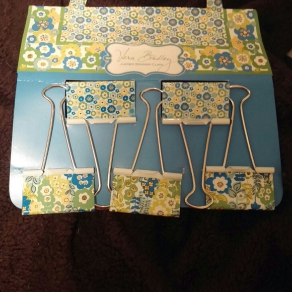 New Vera Bradley paper clips