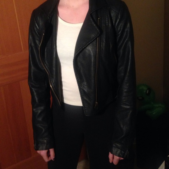 Leather jacket