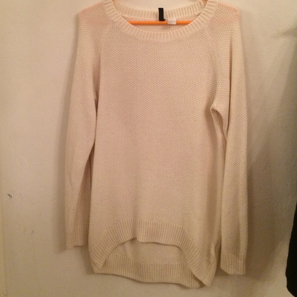 Cream Pullover Sweater
