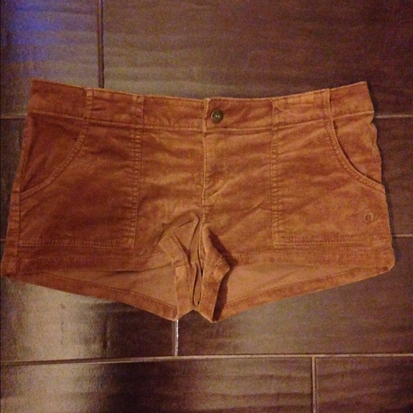 Hang ten brown corduroy shorts