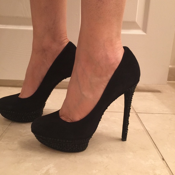 Brian Atwood Shoes - Brian Atwood Suede Leather BFFfrancoise!