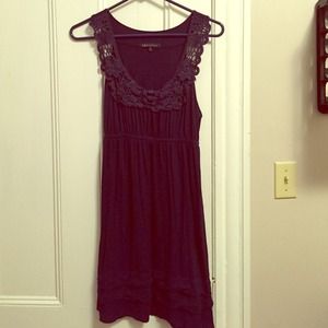 Dark blue dress