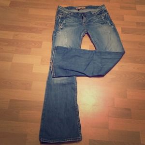 Cute buckle jeans