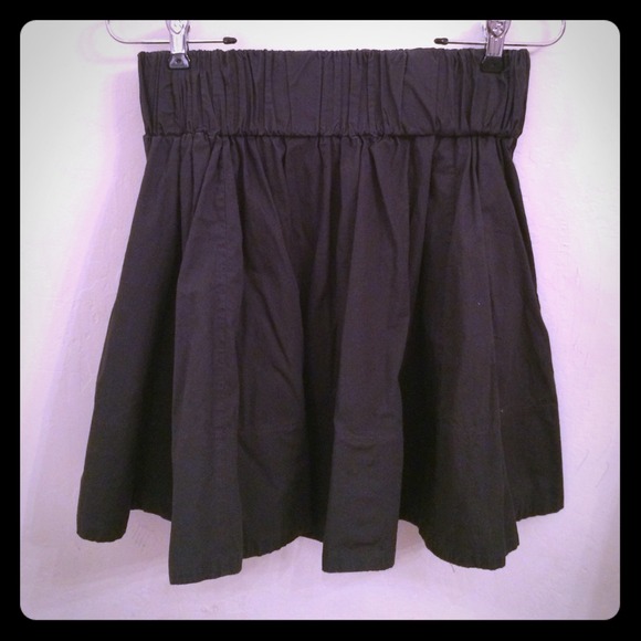 Black Circle Skirt
