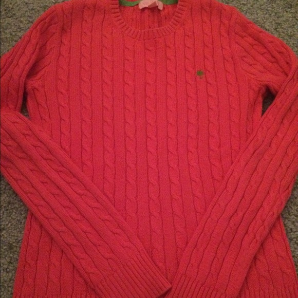 Lilly Pulitzer cable knit sweater