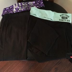 Victoria secret pink yoga pants small
