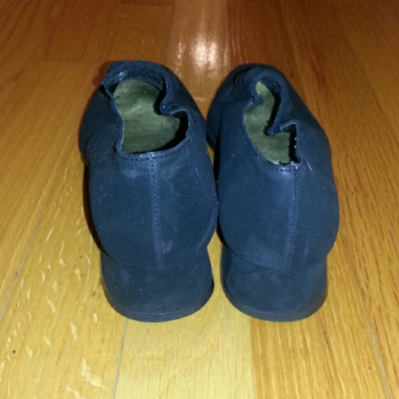 NWOT Vintage Jaqcques Black block heels. Size 6. - Picture 4 of 4