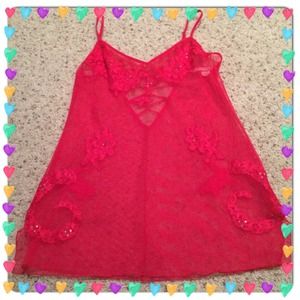 VS Dark Pink Lingerie