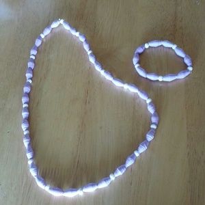 Handcrafted Paper Bead bracket & Necklace
