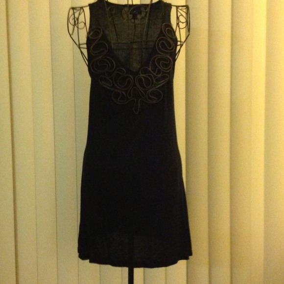 💋💋 Black Tunic w/ Gold Zipper embellishments💋💋