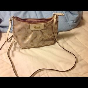 Coach cross body bag