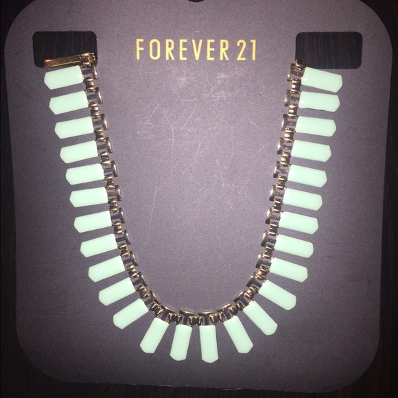 Blue & Gold Statement necklace