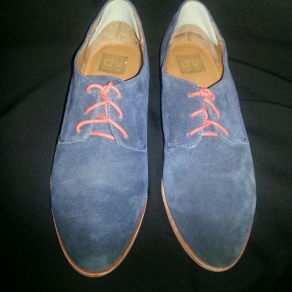 DV by Dolce Vita Navy Blue Suede loafers size 9.5