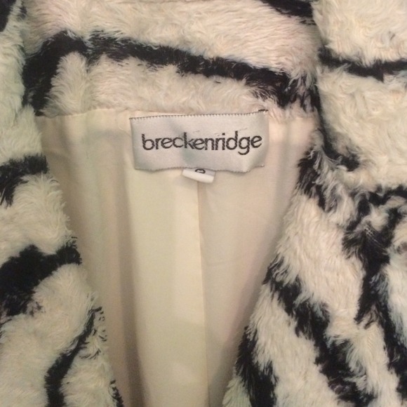 Vintage Zebra Jacket - Picture 2 of 4