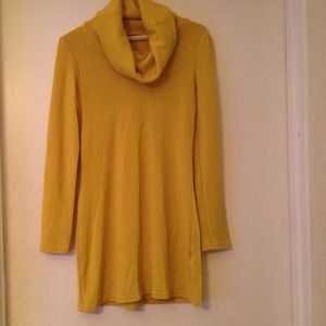Yellowish gold cute sweater/dress