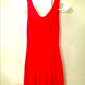 Red hot mini dress
