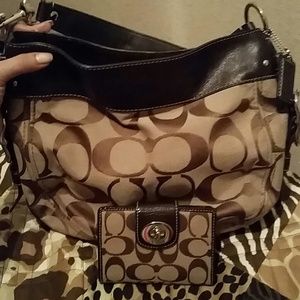 🚫❌SOLD❌🚫 Coach Purse with matching wallet