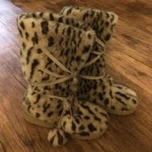 Cheetah boots