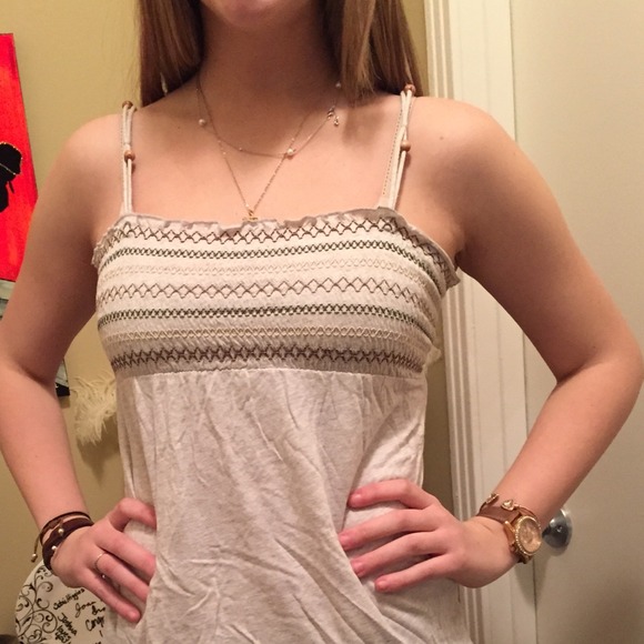Smock Tank Grey