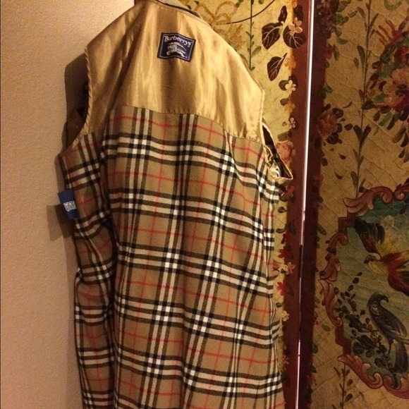 Sold $235 Authentic Burberry Size 10 Trench - Picture 3 of 4