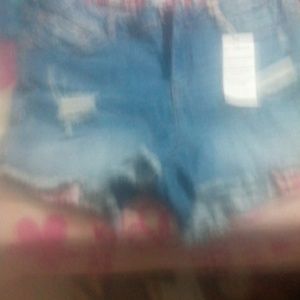 tribal jean shorts
