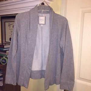 Grey cardigan