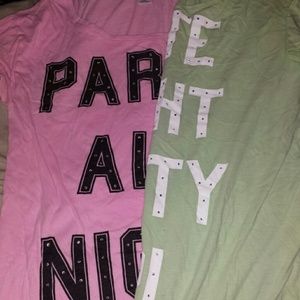 2 victorias secret night gowns
