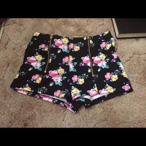 Floral shorts