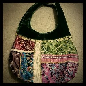 Boho print bag
