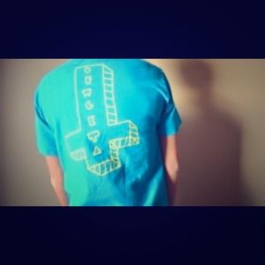 ODD FUTURE upside down cross tshirt