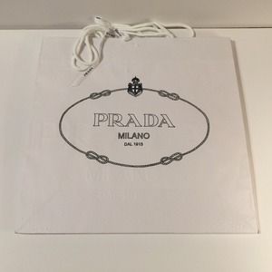Prada shopping bag