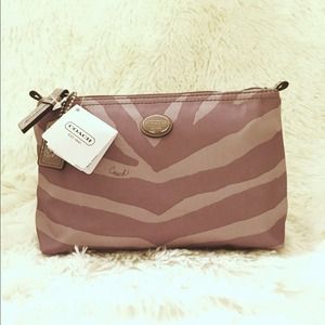 NWT Coach makeup bag