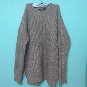 Forever 21 oversized sweater