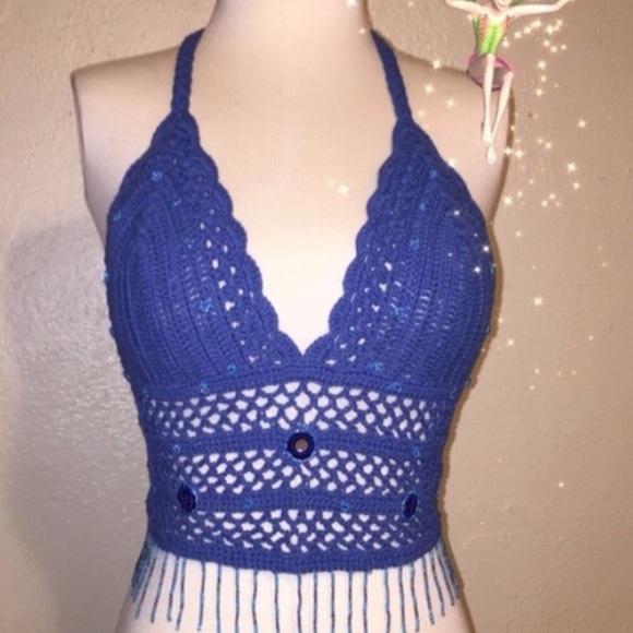crochet beaded halter! π - Picture 4 of 4