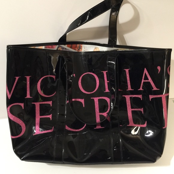 Victoria's Secret Black tote.