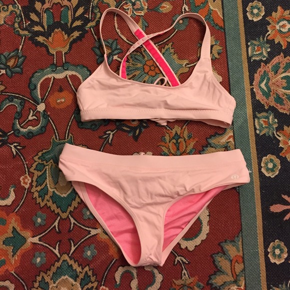 2 Piece Reversible Lululemon bathing suit