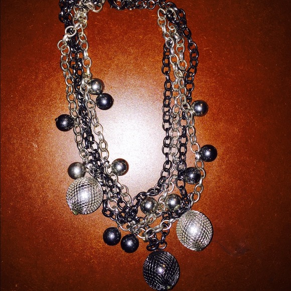 Disco Ball Necklace