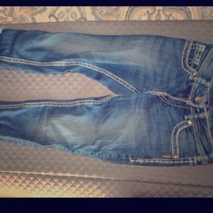 Silver brand cropped jeans