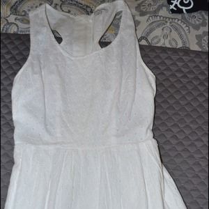 American eagle white dress