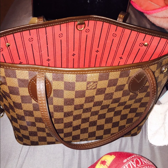 LV Damier Ebène canvas Neverfull PM