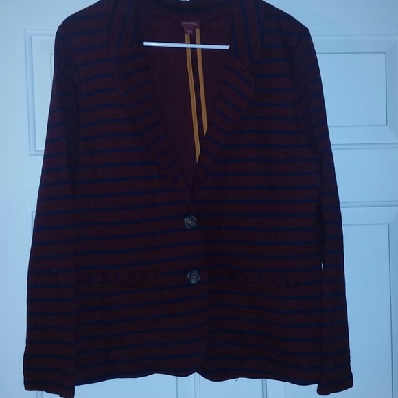 Burgandy blazer