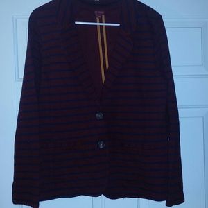 Burgandy blazer
