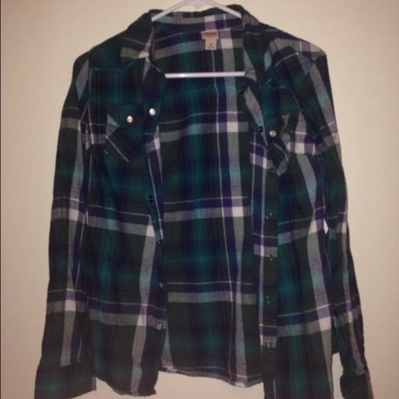 Teal Flannel