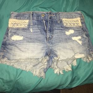 Hollister High Wasted Shorts