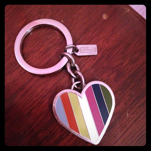 🎀Coach Signature Keychain🎀