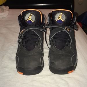Authentic Grade school Retro 8 Jordans.