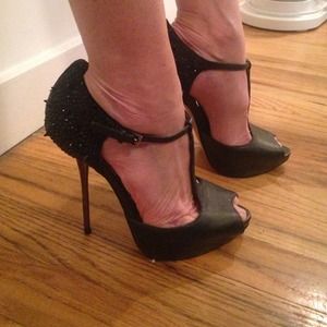 Sam Edelman Stiletto Spiked Heel.