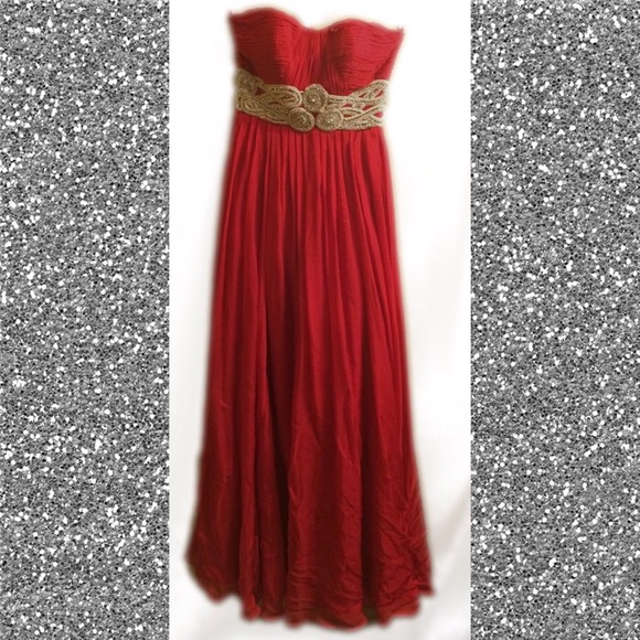 Sherri Hill Dresses & Skirts - Red Sherri Hill prom/formal dress.
