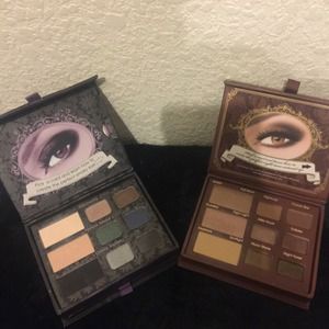 2 faced palettes swatched